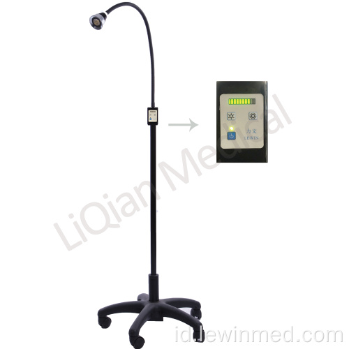 lampu pemeriksaan ponsel gooseneck medis yang dipimpin